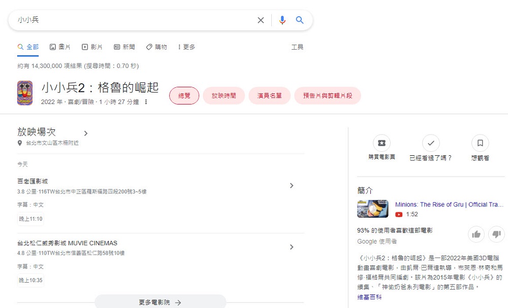 Google 搜尋「小小兵」 能透過3D 和擴增實境功能看到會動的小小兵 - 電腦王阿達 Google 搜尋「小小兵」 能透過3D 和擴增實境功能看到會動的小小兵 - 電腦王阿達