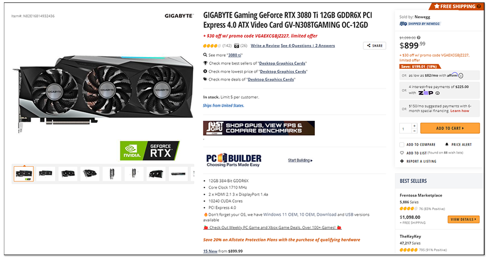 AMD 顯卡也在跳樓大拍賣,Radeon RX 6900 XT 國外現在只要 700 美金 - 電腦王阿達 AMD 顯卡也在跳樓大拍賣,Radeon RX 6900 XT 國外現在只要 700 美金 - 電腦王阿達