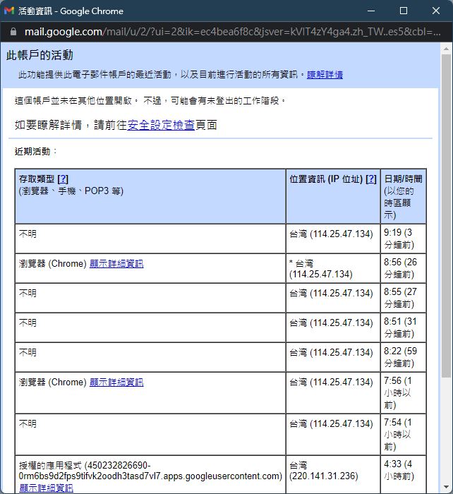 好像有人偷看你的信件?教你如何查看 Gmail 登入與使用記錄(網頁版/行動版) - 電腦王阿達 好像有人偷看你的信件?教你如何查看 Gmail 登入與使用記錄(網頁版/行動版) - 電腦王阿達