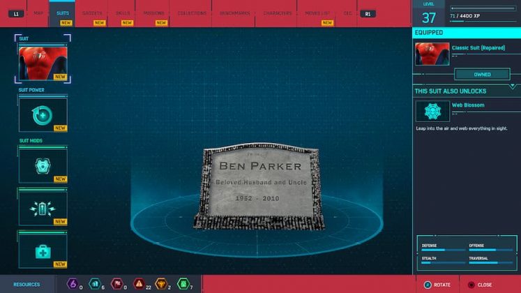 《漫威蜘蛛人》PC 版超鬧模組讓玩家扮演班叔......的墓碑 - 電腦王阿達