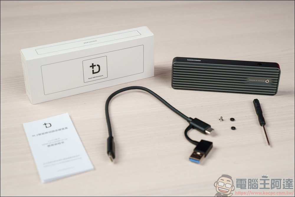 外接好物推薦:Dockcase M.2 NVMe SSD 智能硬碟盒 & 4合1 集線器 & 7合1 集線器 & Pasidal USB-C 10G Gen2 Docking Station - 電腦王阿達 外接好物推薦:Dockcase M.2 NVMe SSD 智能硬碟盒 & 4合1 集線器 & 7合1 集線器 & Pasidal USB-C 10G Gen2 Docking Station - 電腦王阿達
