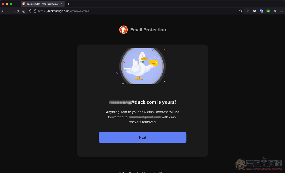 DuckDuckGo 免費電子郵件隱私保護使用教學,就連回覆郵件也能隱藏真實信箱 - 電腦王阿達 DuckDuckGo 免費電子郵件隱私保護使用教學,就連回覆郵件也能隱藏真實信箱 - 電腦王阿達