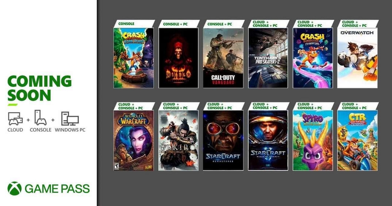 Xbox 負責人暗示《鬥陣特攻》、《暗黑破壞神》以及《決勝時刻》等動視暴雪遊戲將在收購案完成後登上 Game Pass 平台 - 電腦王阿達