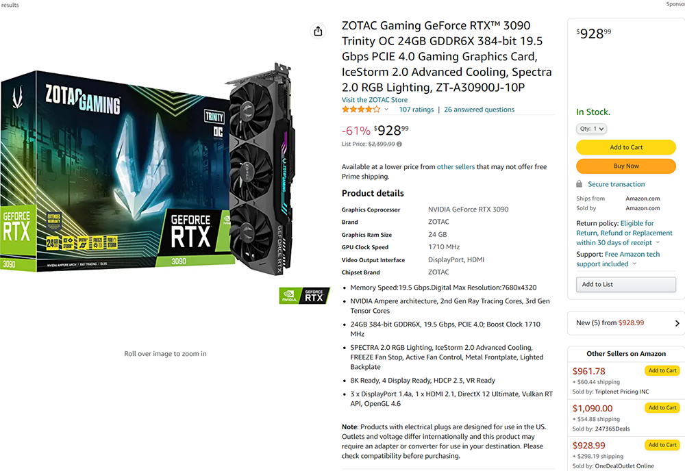 NVIDIA GeForce RTX 30 系列高階顯卡再度創歷史新低價,不過下跌速度有趨緩 - 電腦王阿達 NVIDIA GeForce RTX 30 系列高階顯卡再度創歷史新低價,不過下跌速度有趨緩 - 電腦王阿達
