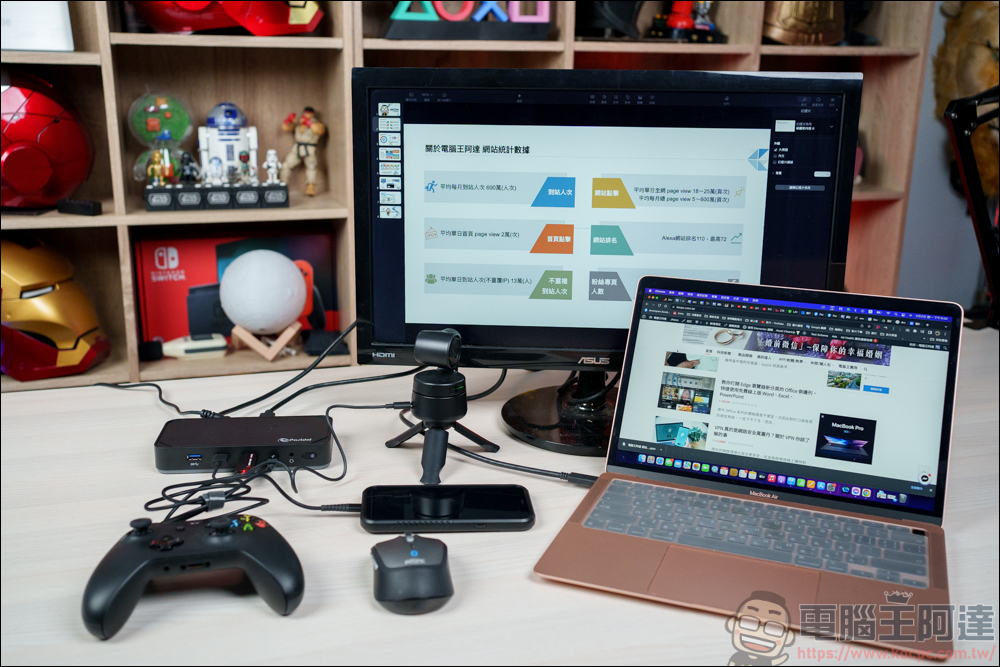 外接好物推薦:Dockcase M.2 NVMe SSD 智能硬碟盒 & 4合1 集線器 & 7合1 集線器 & Pasidal USB-C 10G Gen2 Docking Station - 電腦王阿達 外接好物推薦:Dockcase M.2 NVMe SSD 智能硬碟盒 & 4合1 集線器 & 7合1 集線器 & Pasidal USB-C 10G Gen2 Docking Station - 電腦王阿達