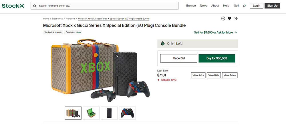 Xbox 與 Gucci 合作推出聯名主機,售價 1 萬美元限量 100 台秒殺 - 電腦王阿達 Xbox 與 Gucci 合作推出聯名主機,售價 1 萬美元限量 100 台秒殺 - 電腦王阿達