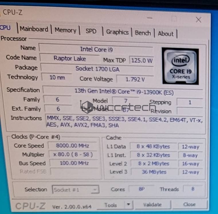 國外超頻玩家用液態氮已經將 i9-13900K 工程版超到 8GHz,更宣稱上市後時脈會再更高 - 電腦王阿達 國外超頻玩家用液態氮已經將 i9-13900K 工程版超到 8GHz,更宣稱上市後時脈會再更高 - 電腦王阿達