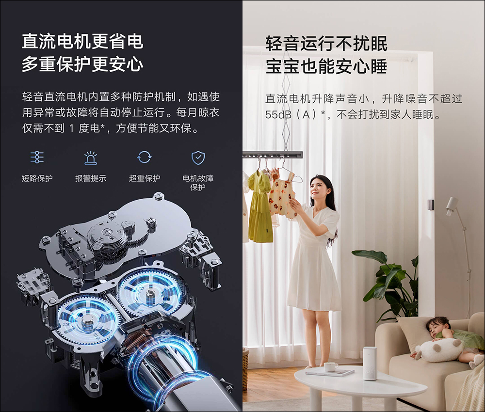 小米米家智慧晾衣機 Pro 推出,採用超薄隱藏機身設計、結合 LED 燈照明功能 - 電腦王阿達 小米米家智慧晾衣機 Pro 推出,採用超薄隱藏機身設計、結合 LED 燈照明功能 - 電腦王阿達