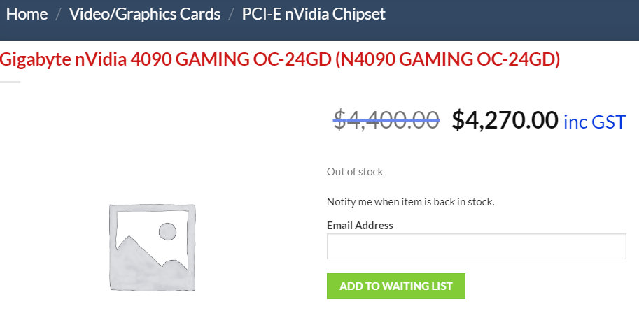 疑似 NVIDIA RTX 4090 顯卡價格於澳洲現身,這似乎有點貴 - 電腦王阿達 疑似 NVIDIA RTX 4090 顯卡價格於澳洲現身,這似乎有點貴 - 電腦王阿達