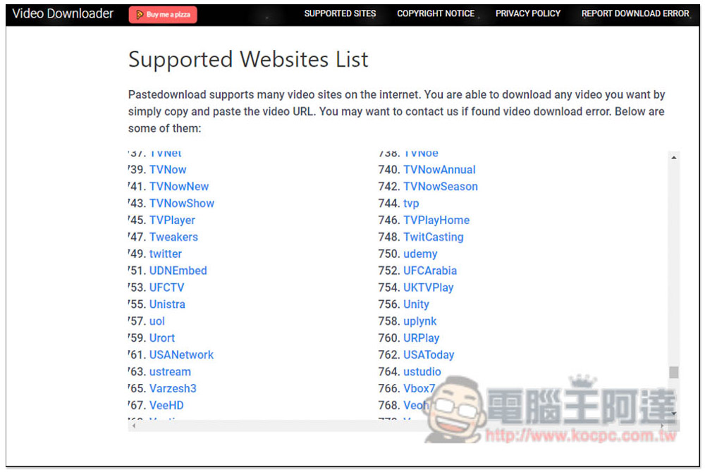 PasteDownload 支援下載超過 500 個網站影片,YT、抖音、B 站等都行 - 電腦王阿達 PasteDownload 支援下載超過 500 個網站影片,YT、抖音、B 站等都行 - 電腦王阿達