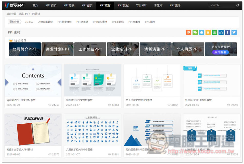 優品 PPT 提供數千個免費 PPT 範本樣板,連圖表、背景素材都有 - 電腦王阿達 優品 PPT 提供數千個免費 PPT 範本樣板,連圖表、背景素材都有 - 電腦王阿達