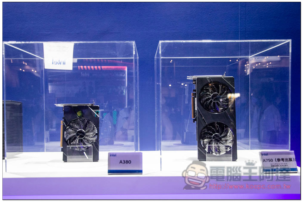 Intel Arc A750 獨立顯卡悄悄於 TGS 2022 東京電玩展現身，由華擎製造 - 電腦王阿達