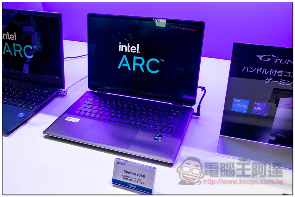 Intel Arc A750 獨立顯卡悄悄於 TGS 2022 東京電玩展現身，由華擎製造 - 電腦王阿達