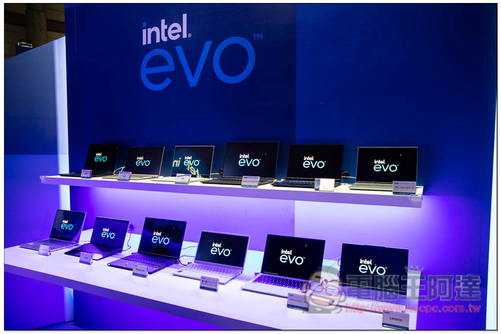 【TGS 2022】Intel Evo 認證筆電也適合玩遊戲，多款推薦型號於會場展出 - 電腦王阿達