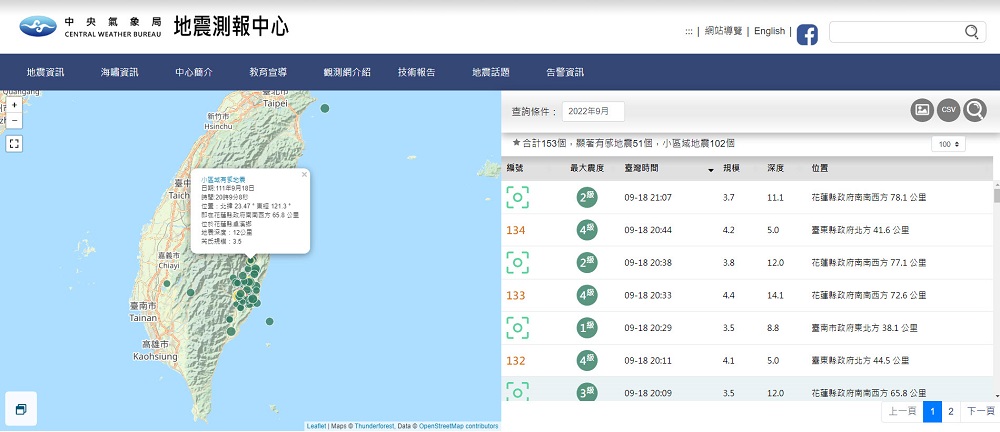 「中央氣象局地震測報中心」網頁 整合官方地震相關資訊供民眾查詢 - 電腦王阿達 「中央氣象局地震測報中心」網頁 整合官方地震相關資訊供民眾查詢 - 電腦王阿達
