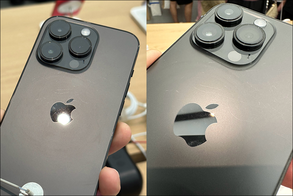 iPhone 14 Pro 傳出後蓋容易留下刮痕災情?許多展示機已有明顯傷痕 - 電腦王阿達 iPhone 14 Pro 傳出後蓋容易留下刮痕災情?許多展示機已有明顯傷痕 - 電腦王阿達