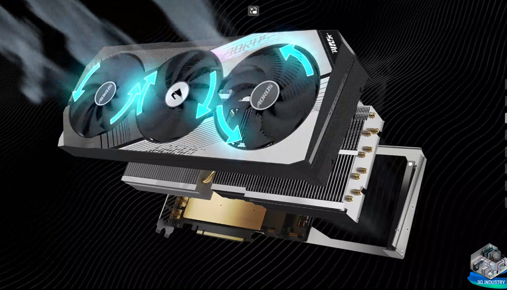這張 RTX 4090 AORUS 體積超巨大,幾乎可容納 4 張 Mini-ITX - 電腦王阿達 這張 RTX 4090 AORUS 體積超巨大,幾乎可容納 4 張 Mini-ITX - 電腦王阿達