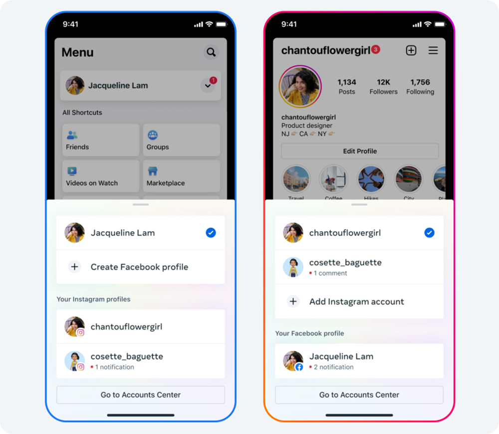 你將可從 Facebook 或 Instagram 快速切換彼此,來去自如(跳來又跳去的概念) - 電腦王阿達 你將可從 Facebook 或 Instagram 快速切換彼此,來去自如(跳來又跳去的概念) - 電腦王阿達