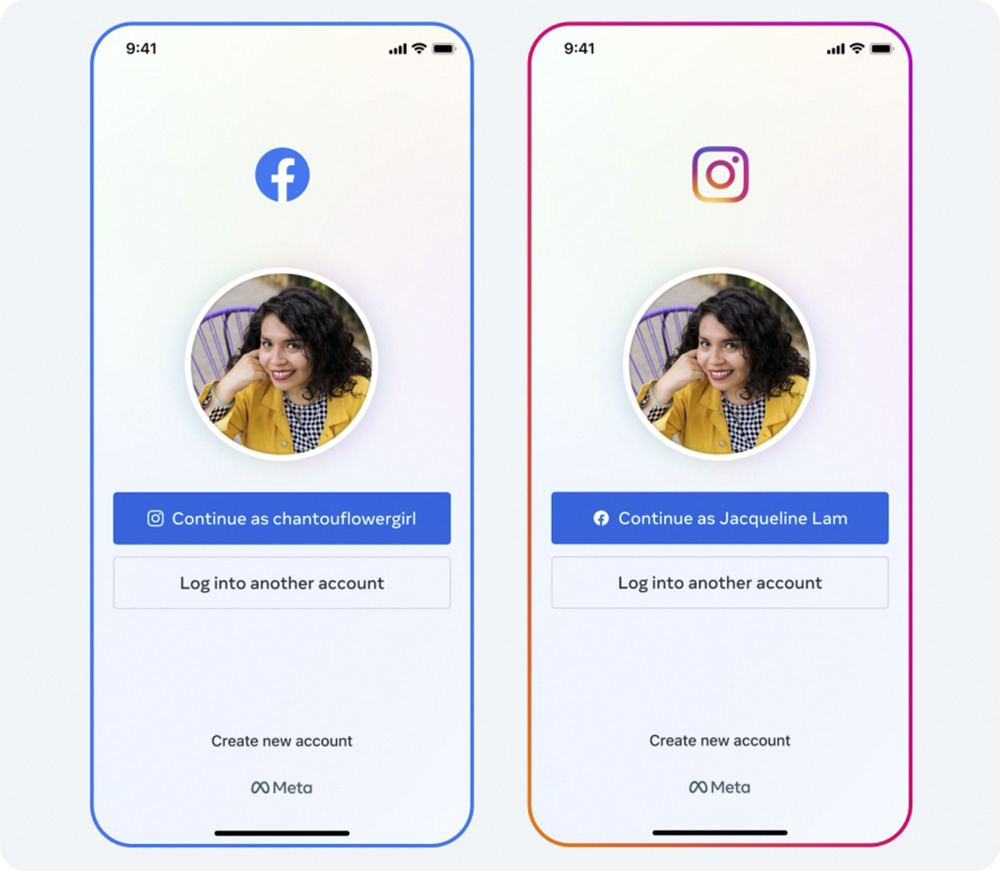 你將可從 Facebook 或 Instagram 快速切換彼此，來去自如（跳來又跳去的概念） - 電腦王阿達