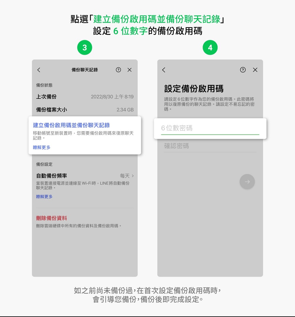 LINE「備份啟用碼」功能 事先設定跨系統換機或裝置遺失可復原兩周內聊天紀錄 - 電腦王阿達 LINE「備份啟用碼」功能 事先設定跨系統換機或裝置遺失可復原兩周內聊天紀錄 - 電腦王阿達