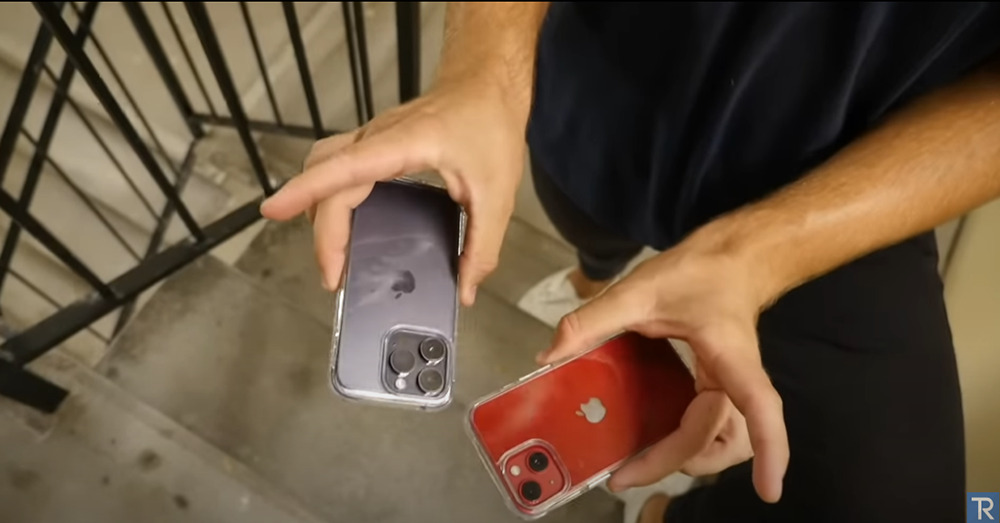 iPhone 14 Pro vs iPhone 13 摔落測試,iPhone 14 Pro 就跟坦克一樣 - 電腦王阿達 iPhone 14 Pro vs iPhone 13 摔落測試,iPhone 14 Pro 就跟坦克一樣 - 電腦王阿達