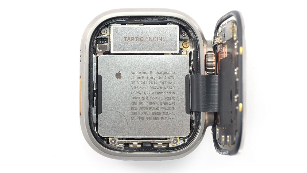 Apple Watch Ultra 拆解:內建超大電池,維修性高但很難自行拆修 - 電腦王阿達 Apple Watch Ultra 拆解:內建超大電池,維修性高但很難自行拆修 - 電腦王阿達