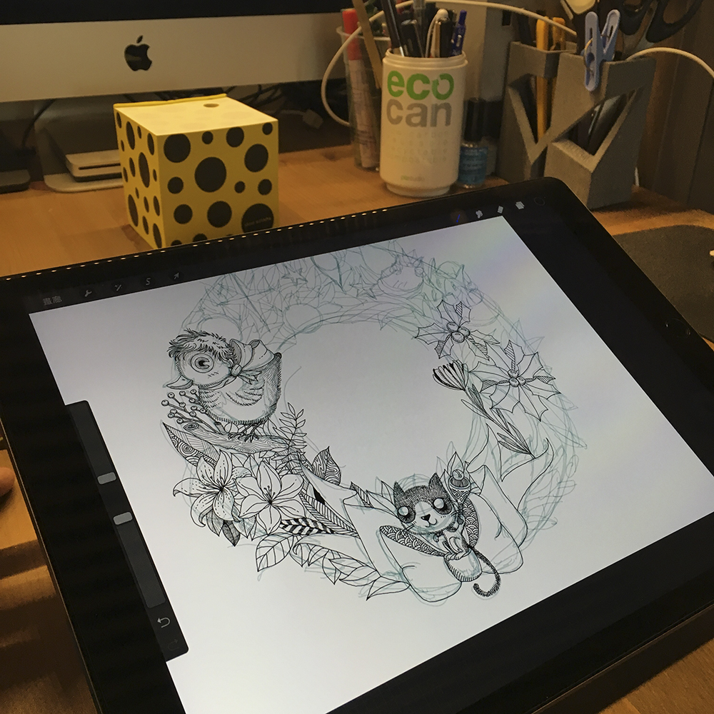 以 Apple Pencil 透視空間,插畫家 Ker Ker 將理性的建築透視圖「轉畫」為奇幻的故事繪本(訪談) - 電腦王阿達 以 Apple Pencil 透視空間,插畫家 Ker Ker 將理性的建築透視圖「轉畫」為奇幻的故事繪本(訪談) - 電腦王阿達