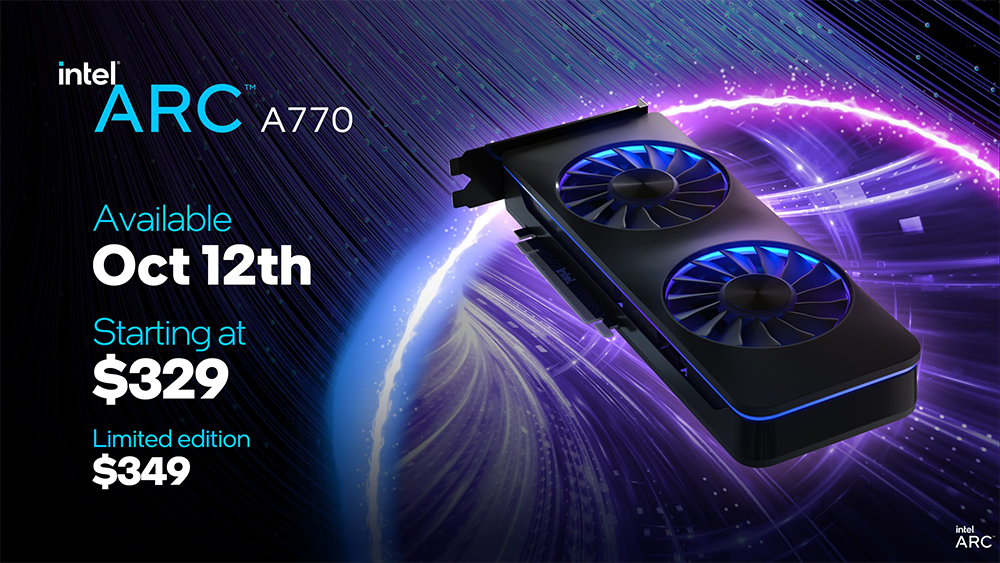 Intel Arc A7 全系列桌機顯卡價格與開賣時間正式確認,皆為 10/12 上市 - 電腦王阿達 Intel Arc A7 全系列桌機顯卡價格與開賣時間正式確認,皆為 10/12 上市 - 電腦王阿達