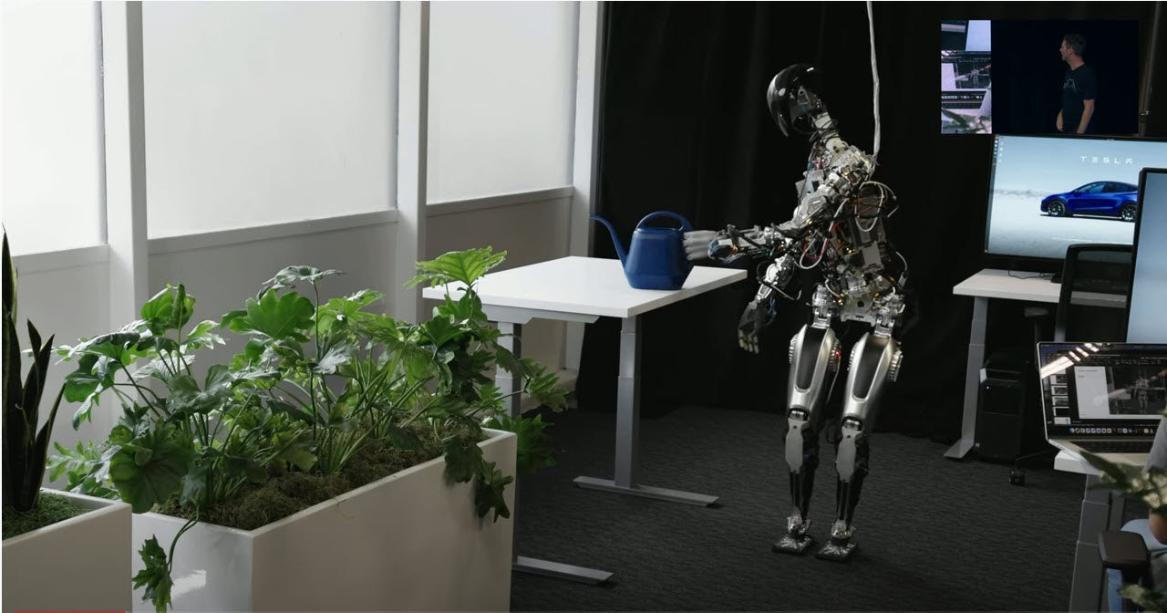 特斯拉人型機器人「Optimus」原型亮相 於人工智慧日實際演示 - 電腦王阿達 特斯拉人型機器人「Optimus」原型亮相 於人工智慧日實際演示 - 電腦王阿達