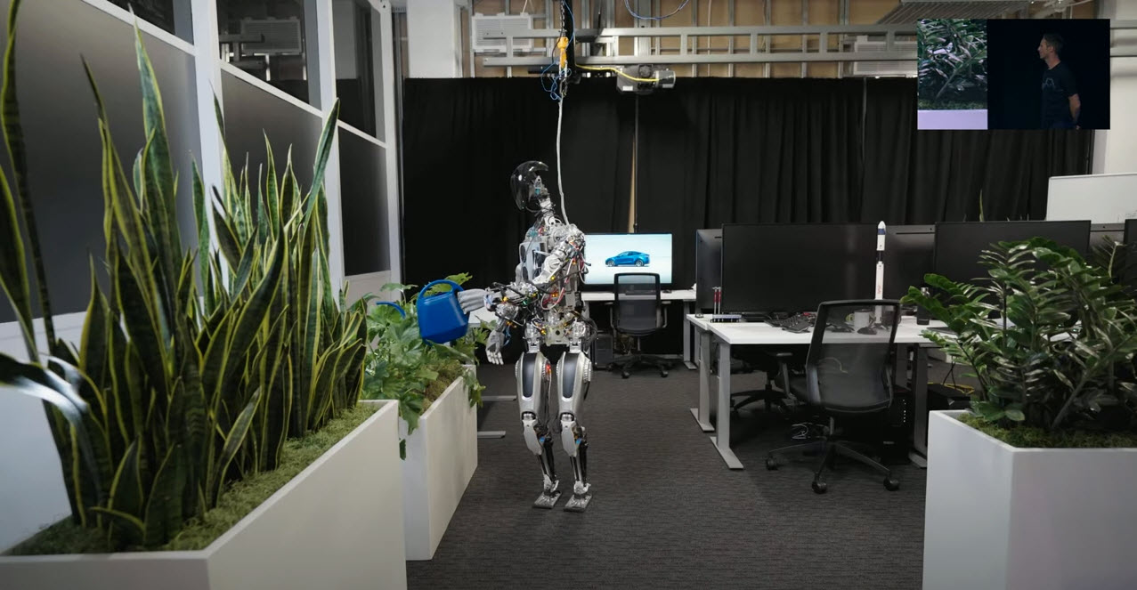 特斯拉人型機器人「Optimus」原型亮相 於人工智慧日實際演示 - 電腦王阿達