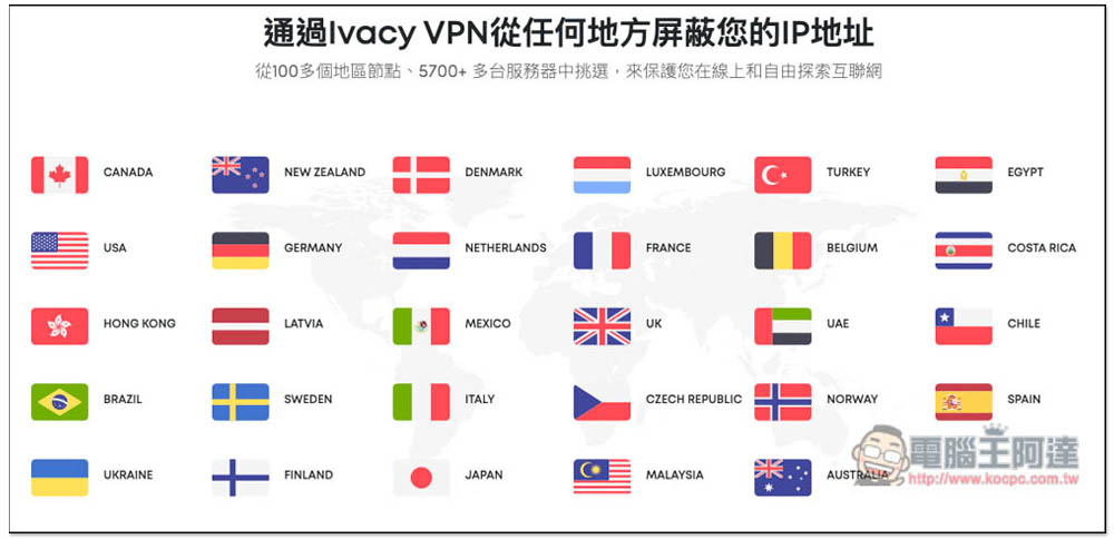 VPN 優惠即將結束!5 年方案換算每月只需 1 美金,輕鬆擁有更安全的上網、看 Netflix、YouTube 隱藏影片 - 電腦王阿達 VPN 優惠即將結束!5 年方案換算每月只需 1 美金,輕鬆擁有更安全的上網、看 Netflix、YouTube 隱藏影片 - 電腦王阿達