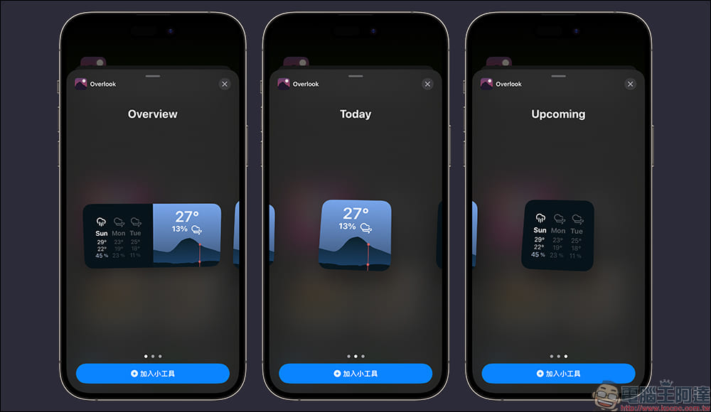 免費、無廣告、設計好看、支援 iOS 16 小工具的天氣 Overlook Weather App - 電腦王阿達 免費、無廣告、設計好看、支援 iOS 16 小工具的天氣 Overlook Weather App - 電腦王阿達