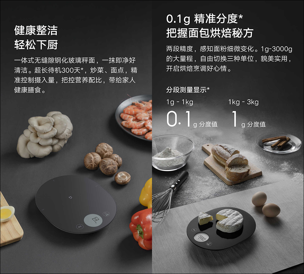 小米推出「米家廚房工具套裝」，包含結合無線開關的智慧計時器，以及電子秤、電動紅酒開瓶器三件組 - 電腦王阿達
