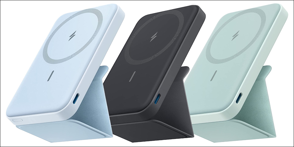 Anker 推出新款 MagSafe 充電超薄行動電源，新增摺疊支架，邊充電、邊追劇更方便！ - 電腦王阿達