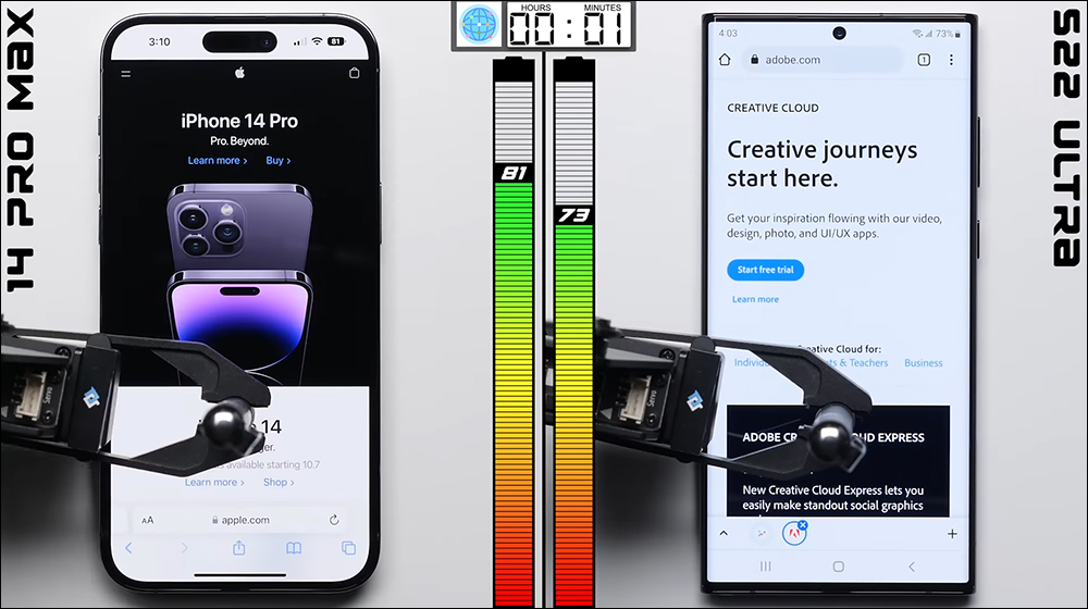 iPhone 14 Pro Max 與三星 Galaxy S22 Ultra 電池續航 PK ,續航更長的是「它」 - 電腦王阿達 iPhone 14 Pro Max 與三星 Galaxy S22 Ultra 電池續航 PK ,續航更長的是「它」 - 電腦王阿達