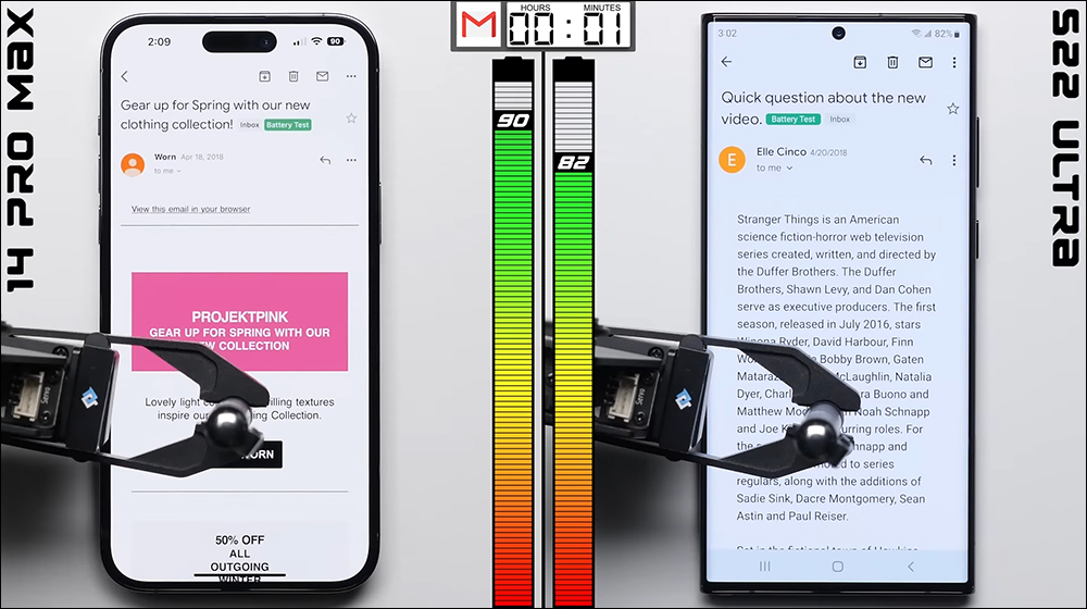iPhone 14 Pro Max 與三星 Galaxy S22 Ultra 電池續航 PK ,續航更長的是「它」 - 電腦王阿達 iPhone 14 Pro Max 與三星 Galaxy S22 Ultra 電池續航 PK ,續航更長的是「它」 - 電腦王阿達
