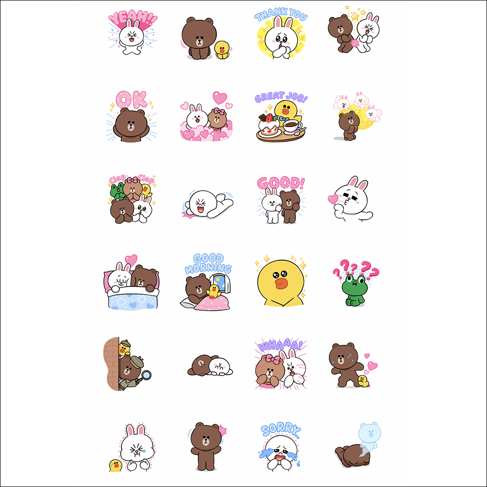 LINE 釋出免費動態貼圖「Q彈可愛★ LINE卡通明星」,下載後可永久使用!LINE STORE 同場加映限時優惠 - 電腦王阿達 LINE 釋出免費動態貼圖「Q彈可愛★ LINE卡通明星」,下載後可永久使用!LINE STORE 同場加映限時優惠 - 電腦王阿達