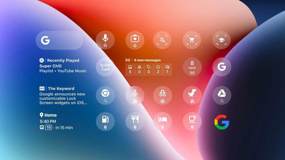 Google 為 iOS 16 推出的一系列螢幕鎖定小工具正式釋出 - 電腦王阿達