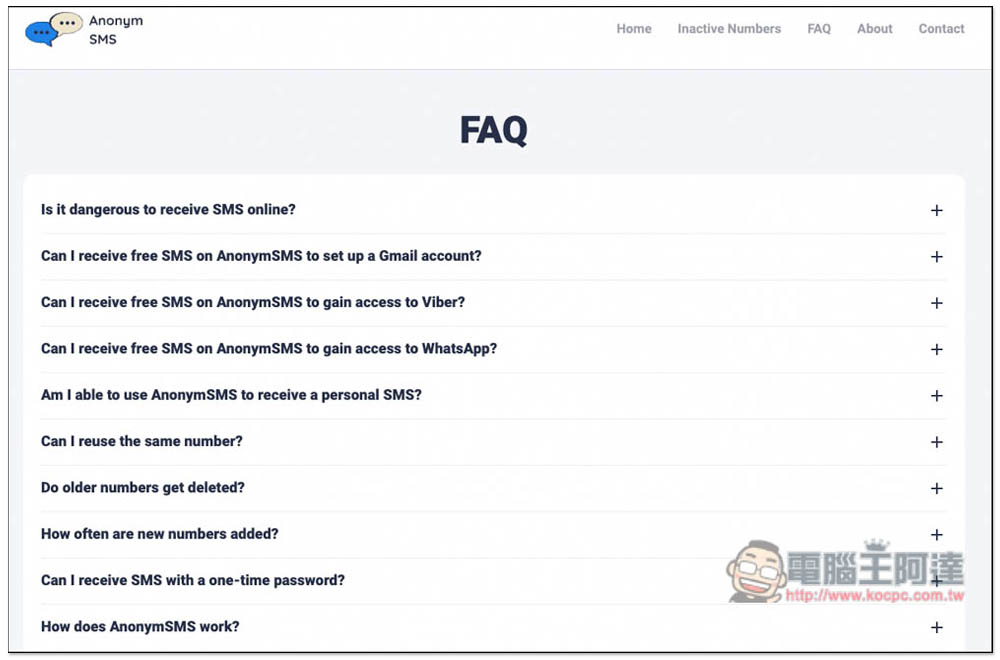 Anonym SMS 免費代收簡訊驗證碼,提供美國、英國、烏克蘭等國家門號 - 電腦王阿達 Anonym SMS 免費代收簡訊驗證碼,提供美國、英國、烏克蘭等國家門號 - 電腦王阿達