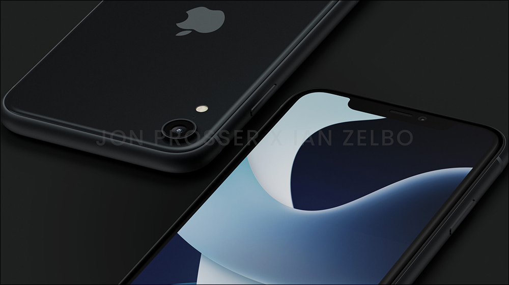 iPhone SE 4 外觀渲染圖釋出！正式告別 Home 鍵、換上更大的瀏海螢幕造型，就像是 iPhone XR - 電腦王阿達