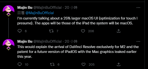 未來 iPad Pro 將能跑 macOS?傳 Apple 正在為 M2 iPad Pro 打造一個精簡版 macOS 作業系統 - 電腦王阿達 未來 iPad Pro 將能跑 macOS?傳 Apple 正在為 M2 iPad Pro 打造一個精簡版 macOS 作業系統 - 電腦王阿達
