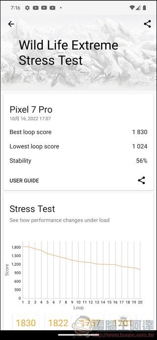 Google Pixel 7 Pro 效能測試 - 09