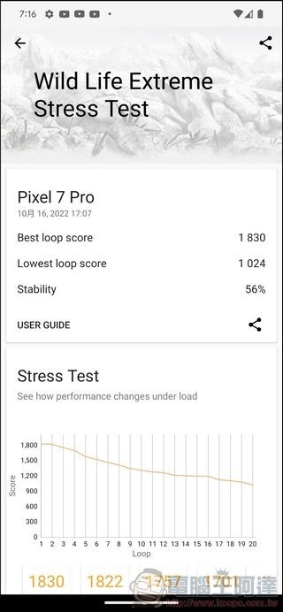 Google Pixel 7 Pro 效能測試 - 09 Google Pixel 7 Pro 效能測試 - 09