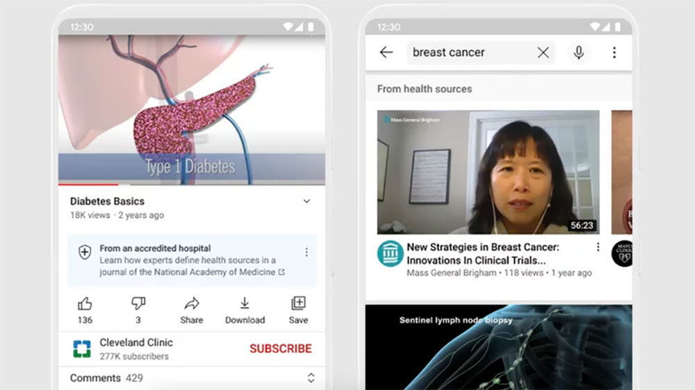 YouTube 將逐步開放醫療保健專業人員認證，以可靠來源排擠健康類錯誤訊息 - 電腦王阿達