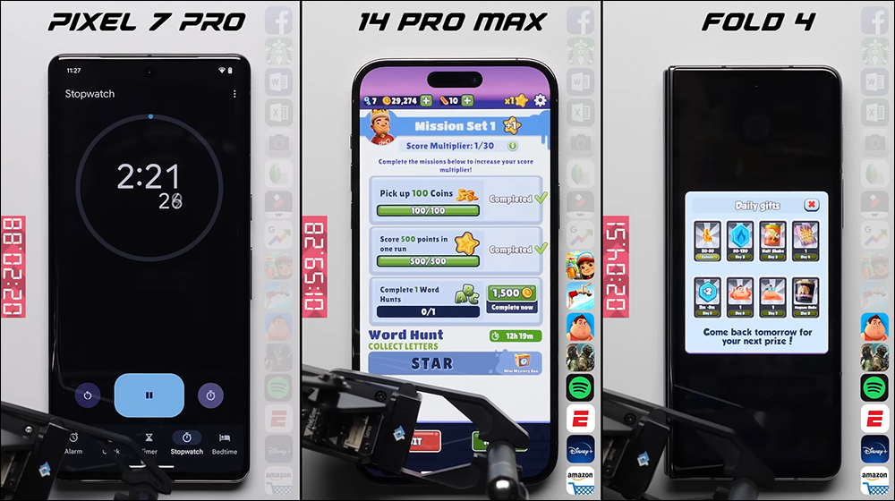 iPhone 14 Pro Max vs. Pixel 7 Pro vs. Galaxy Z Fold4 應用程式啟動速度測試 - 電腦王阿達 iPhone 14 Pro Max vs. Pixel 7 Pro vs. Galaxy Z Fold4 應用程式啟動速度測試 - 電腦王阿達