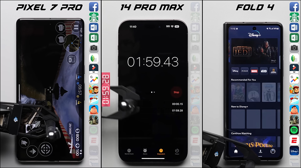 iPhone 14 Pro Max vs. Pixel 7 Pro vs. Galaxy Z Fold4 應用程式啟動速度測試 - 電腦王阿達 iPhone 14 Pro Max vs. Pixel 7 Pro vs. Galaxy Z Fold4 應用程式啟動速度測試 - 電腦王阿達