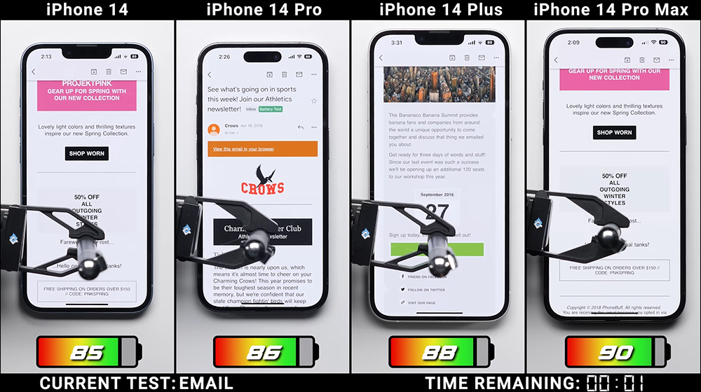 iPhone 14 全系列電池續航 PK ,究竟續航差異有多少? - 電腦王阿達 iPhone 14 全系列電池續航 PK ,究竟續航差異有多少? - 電腦王阿達