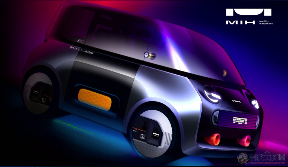 MIH 微型四輪確認將採 Gogoro Network 換電系統 MIH 微型四輪確認將採 Gogoro Network 換電系統