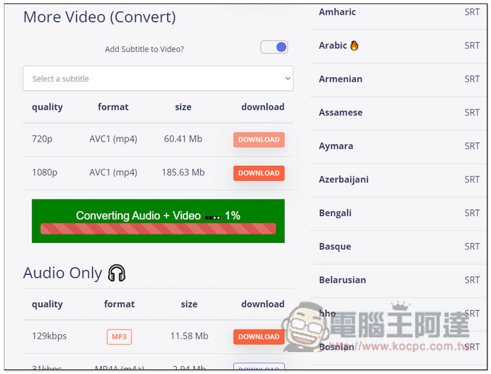 Keepvid Video Downloader 線上影片、音樂下載免費工具,支援 YouTube 等超過 1,000 個網站 - 電腦王阿達 Keepvid Video Downloader 線上影片、音樂下載免費工具,支援 YouTube 等超過 1,000 個網站 - 電腦王阿達