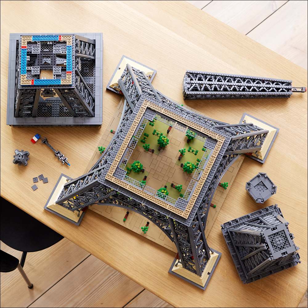 樂高 LEGO 推出全新「巴黎艾菲爾鐵塔」大型積木模型,以 10,001 個零件組成、高達 1.5 公尺 - 電腦王阿達 樂高 LEGO 推出全新「巴黎艾菲爾鐵塔」大型積木模型,以 10,001 個零件組成、高達 1.5 公尺 - 電腦王阿達